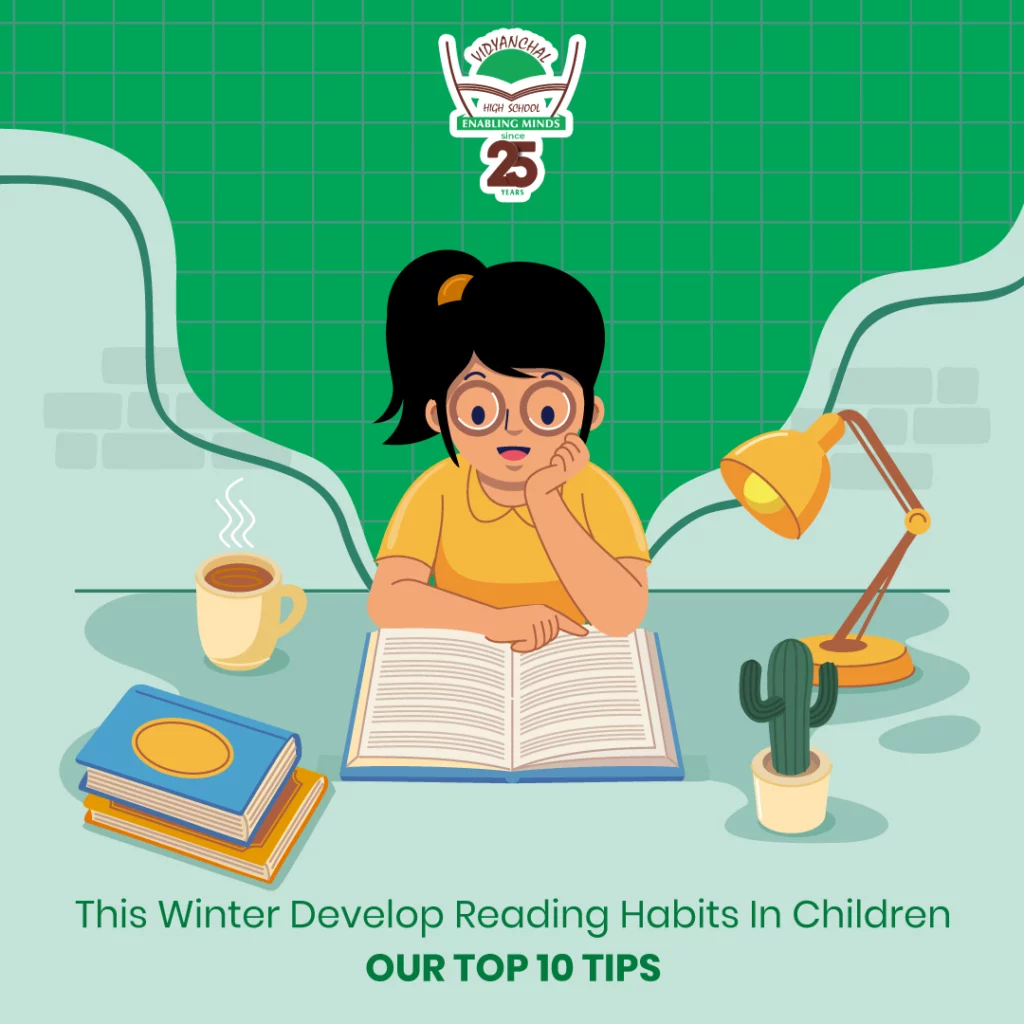 This Winter Develop Reading Habits-VHS