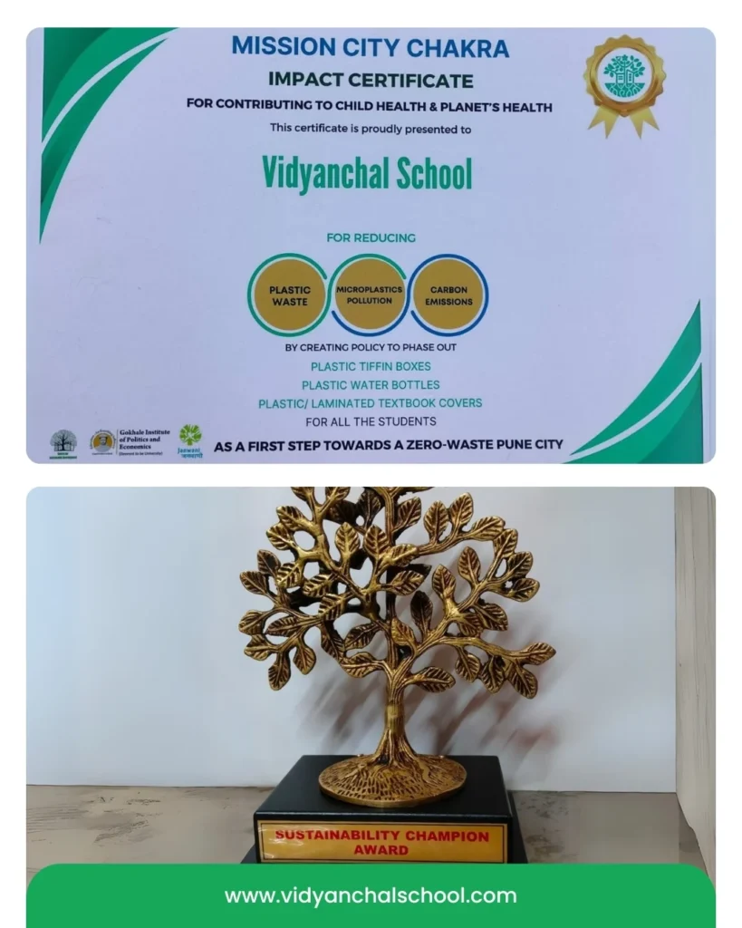 Sustainability Awards Certificate