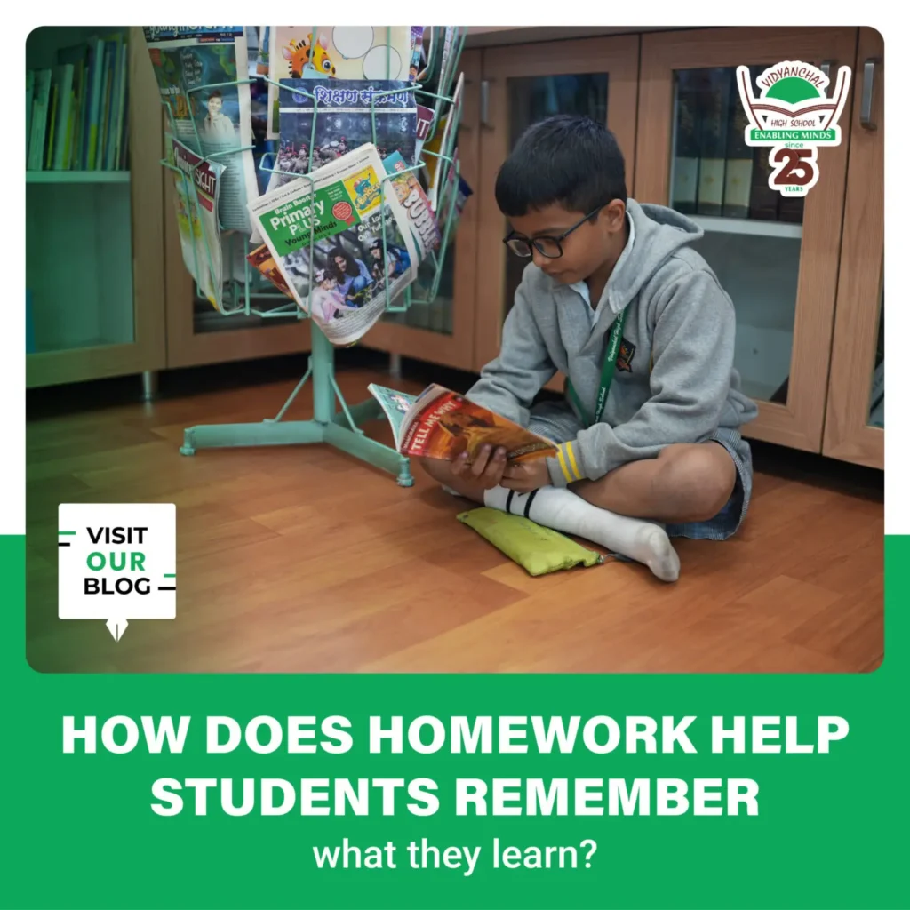 How Does Homework Help Students Remember What They Learn?