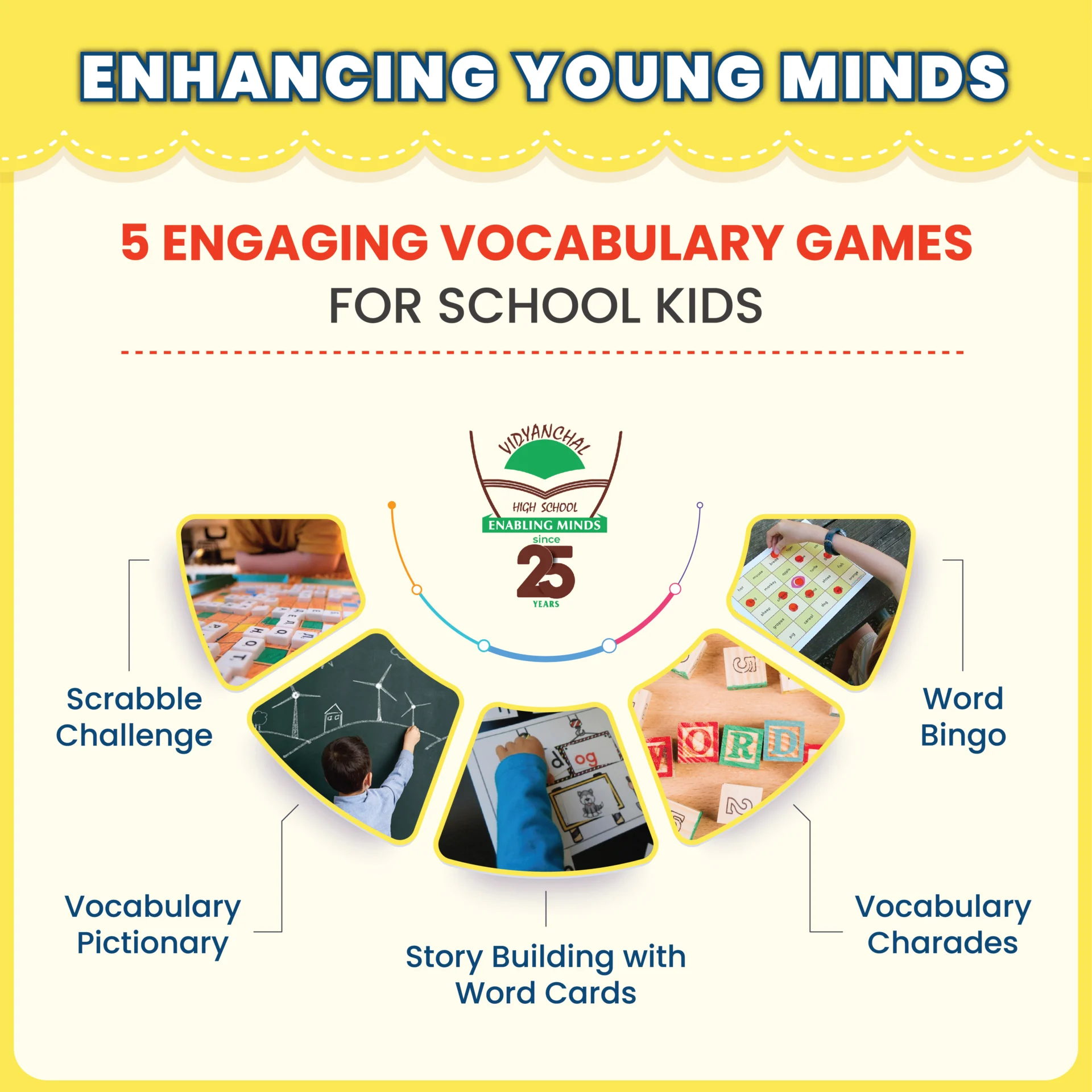 Enhancing Young Minds: 5 Engaging Vocabulary Games for School Kids