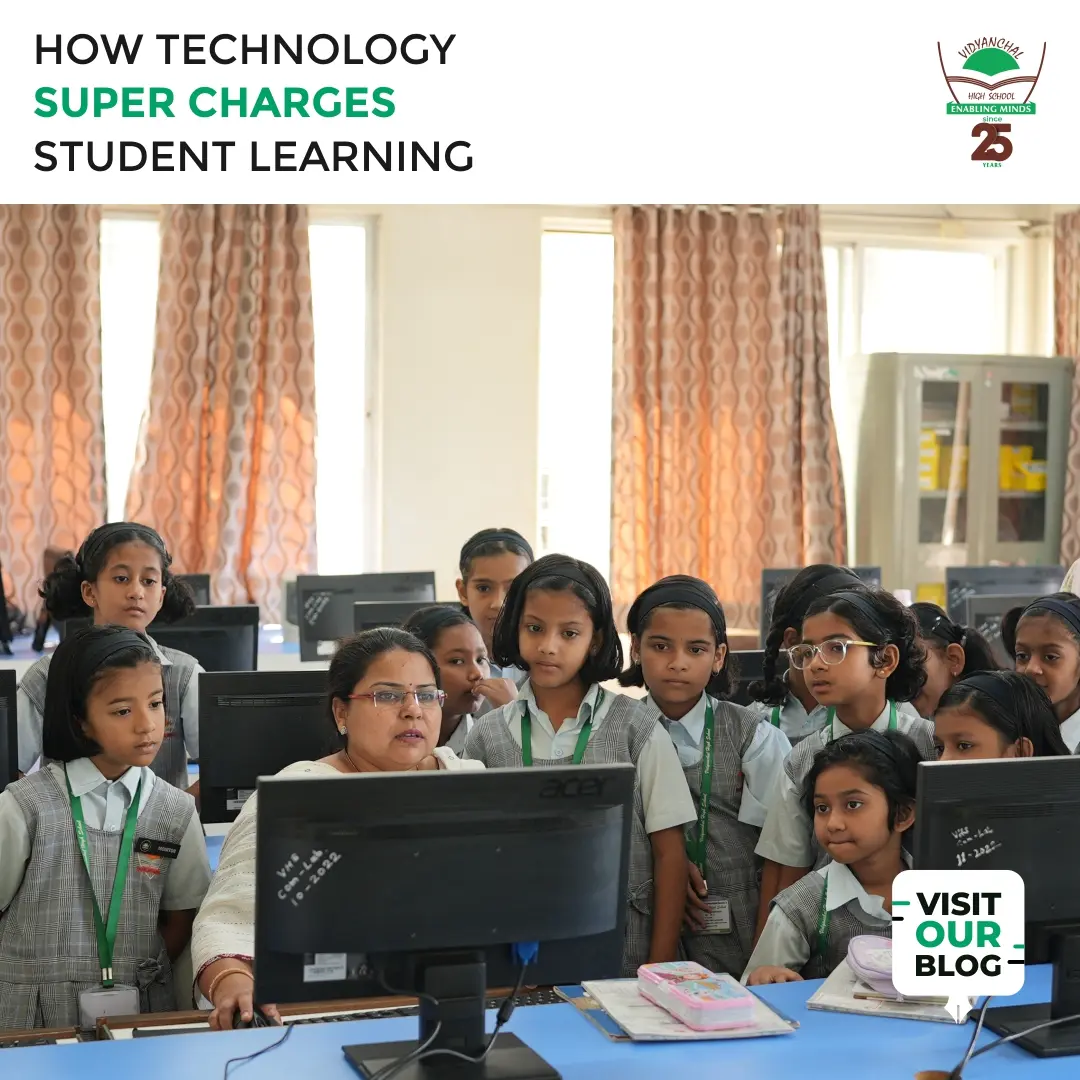 How does technology give students an advantage in learning?