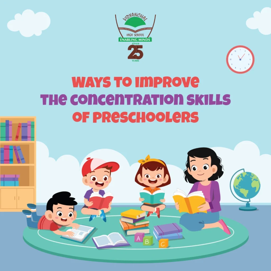 How to boost concentration skills of Preschoolers | Expert Tips