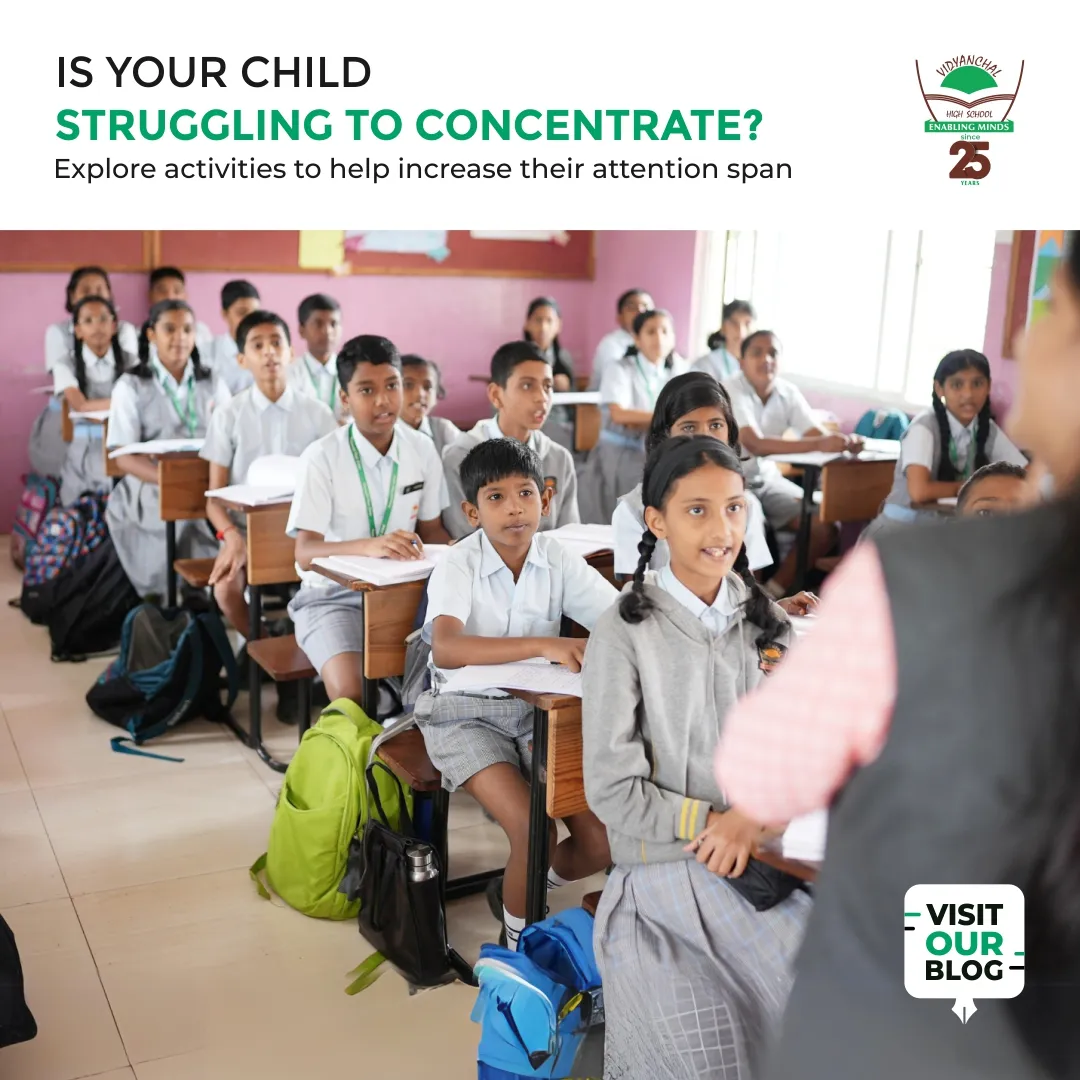 How to increase concentration & attention span in children?