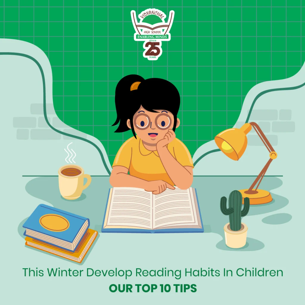 This Winter Develop Reading Habits In Children- Our Top 10 Tips