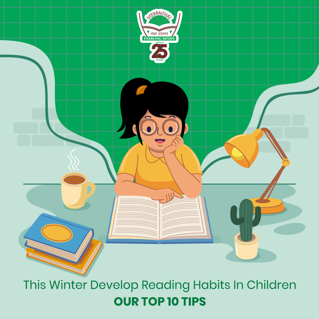 This Winter Develop Reading Habits In Children- Our Top 10 Tips