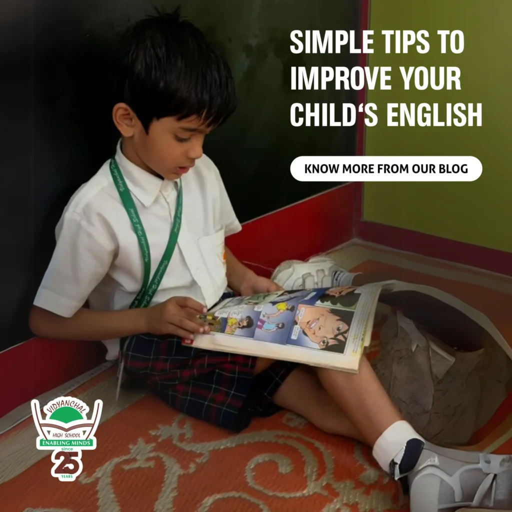What are the ways to improve English and fluency of children