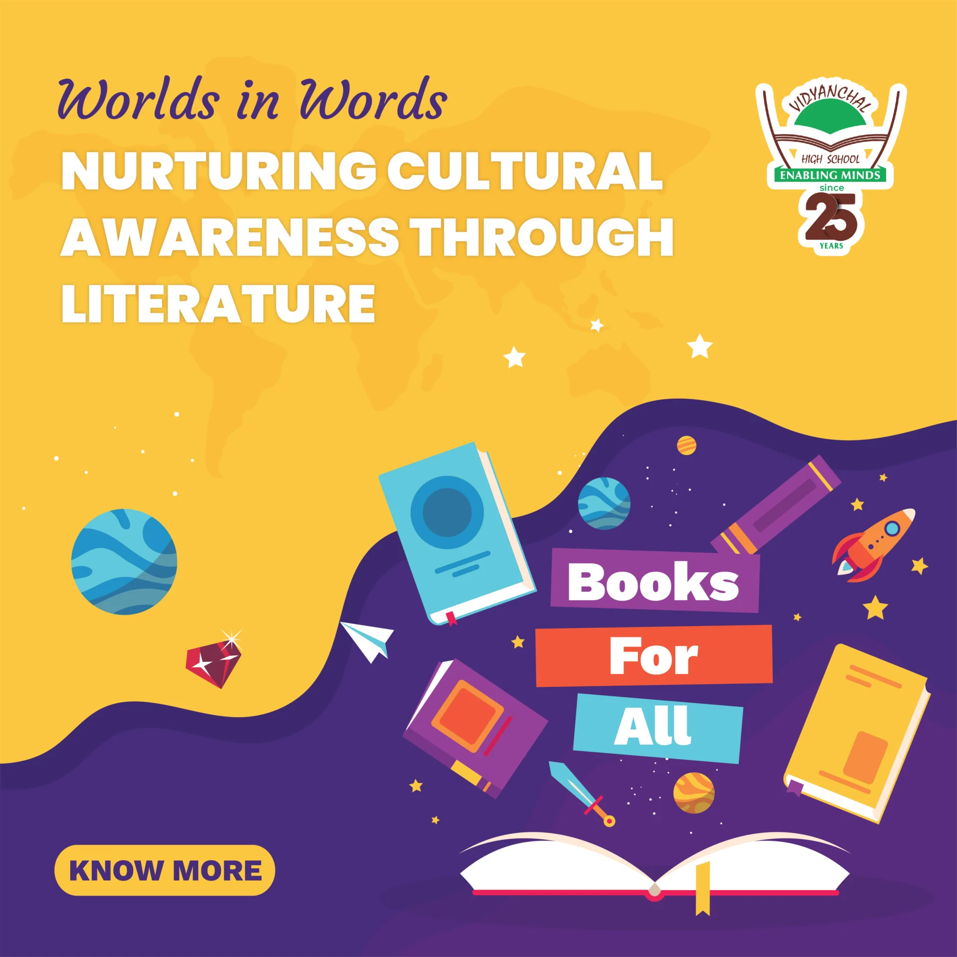 Worlds in Words: Nurturing Cultural Awareness Through Literature